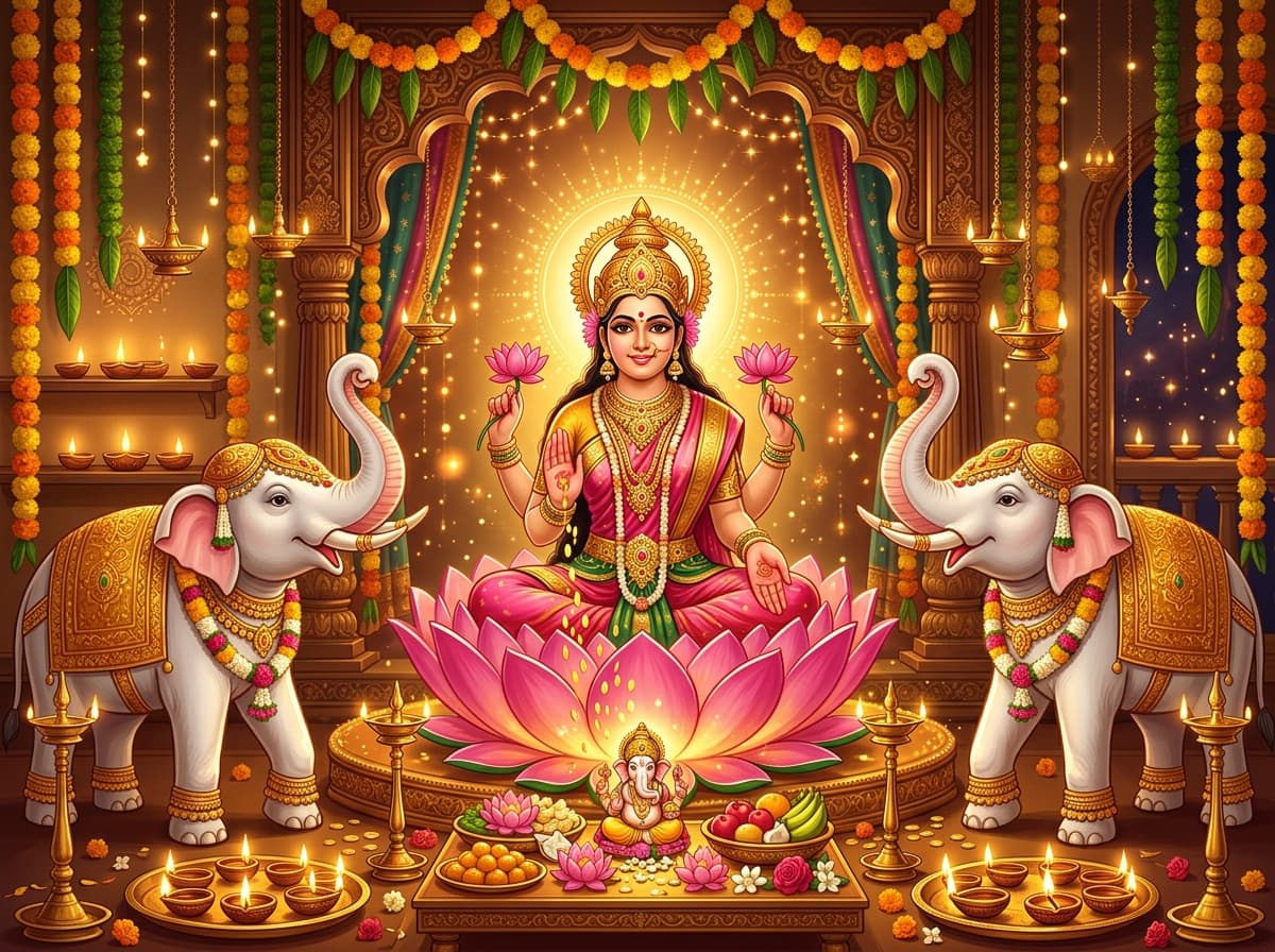 Diwali (Lakshmi Puja): The Festival of Inner Radiance and Abundance