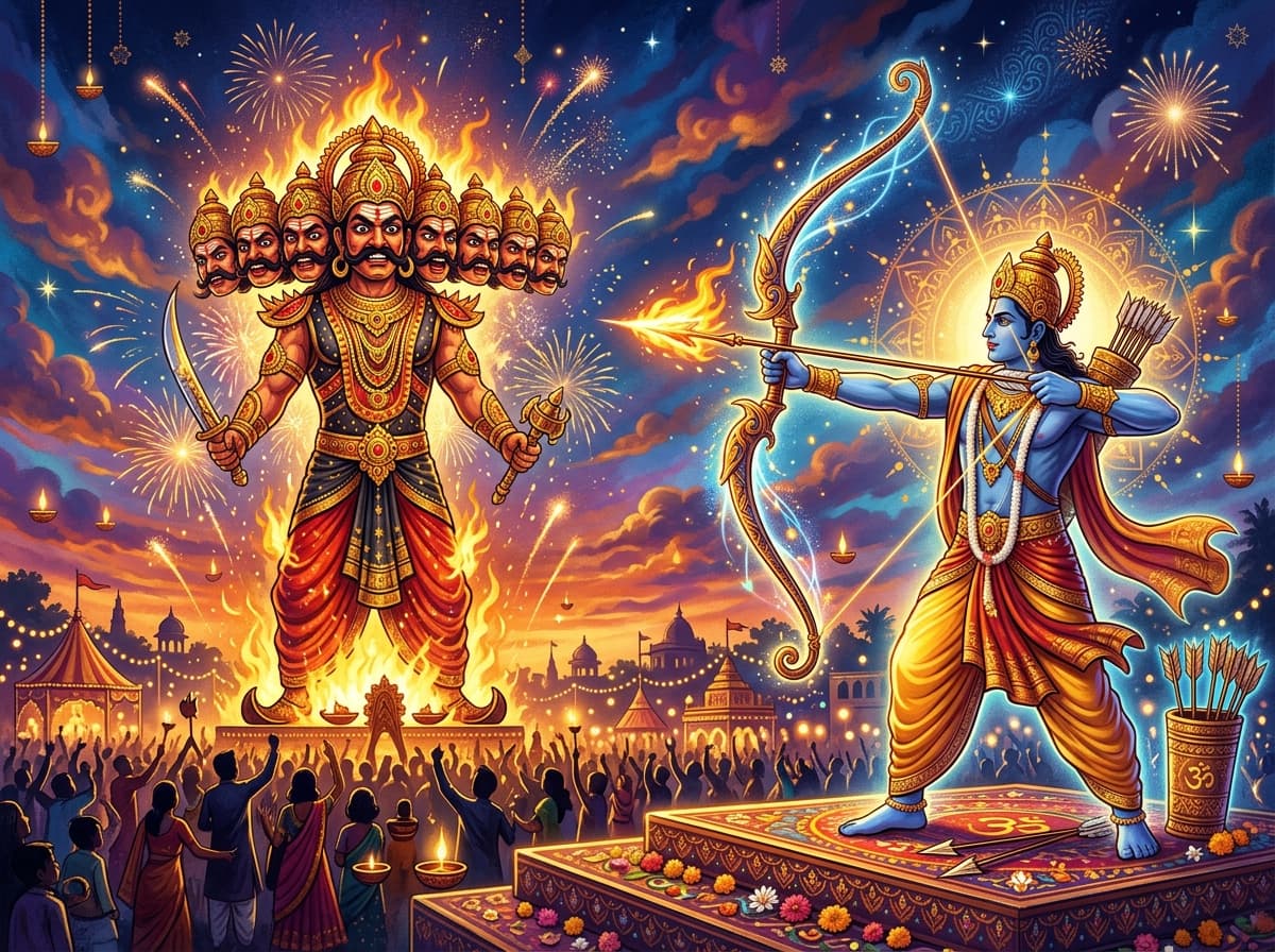 Dussehra & Vijayadashami: The Triumph of Dharma and Righteousness