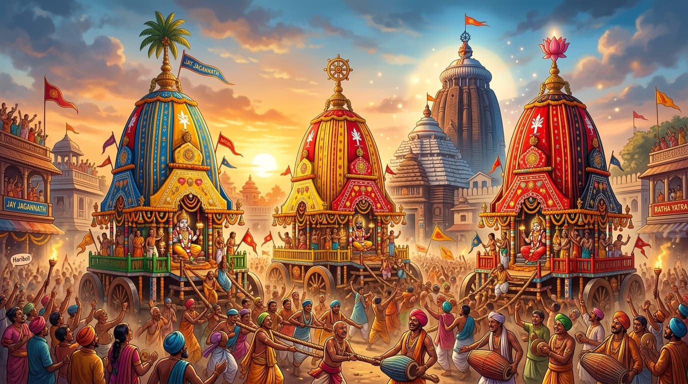 Jagannath Ratha Yatra: The Divine Journey of Love and Devotion