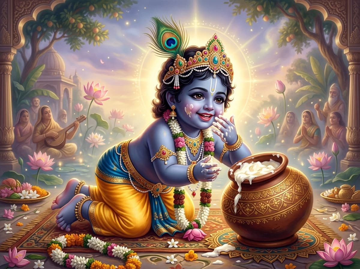 Krishna Janmashtami: Celebrating the Divine Appearance of Lord Krishna and His Timeless Wisdom