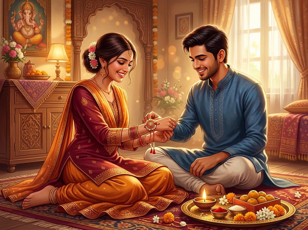 Raksha Bandhan: Celebrating the Sacred Bond of Protection and Unconditional Love