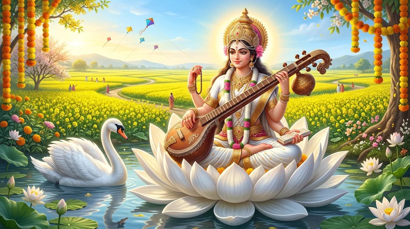 Vasant Panchami: Invoking the Goddess of Wisdom and the Spirit of Spring